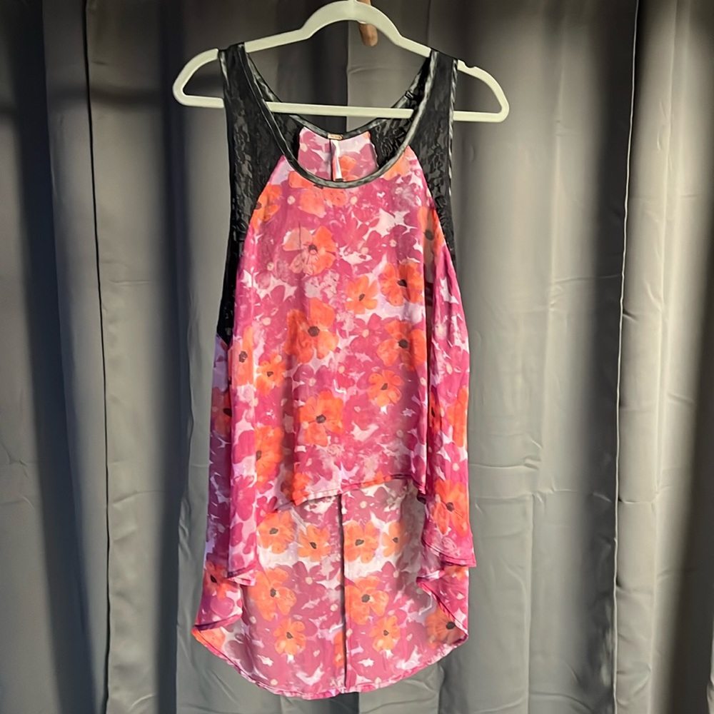 Floral Design Free People Tank